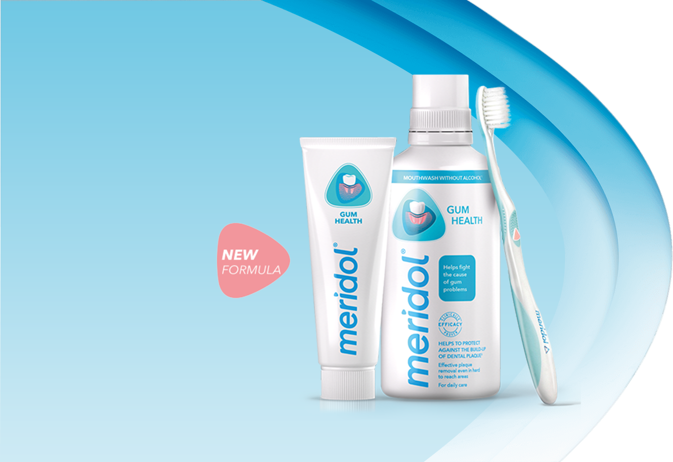 meridol family packshots